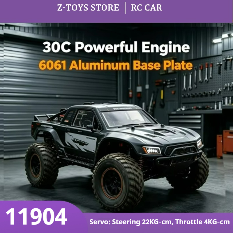 Rc Hobby Grade Monster Truck - FS‑11904 شاحنة مونستر تعمل بالبنزين 30
