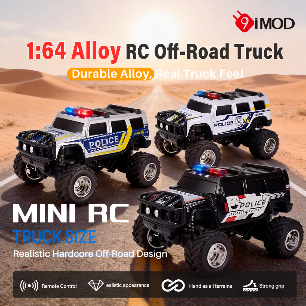 Rc Hobby Grade Truck - سيارة شرطة تحكم عن بعد 9imod