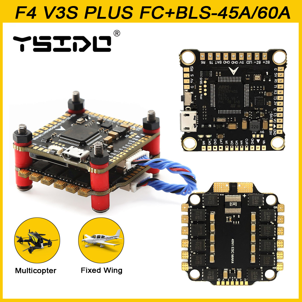Rc Plane Hobby Zone - YSIDO جديد F4 V3S PLUS التحكم