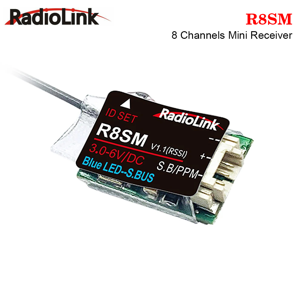 جهاز استقبال Radiolink R8SM 8C - مراجعة Receiver Sbus 8Ch وسعره