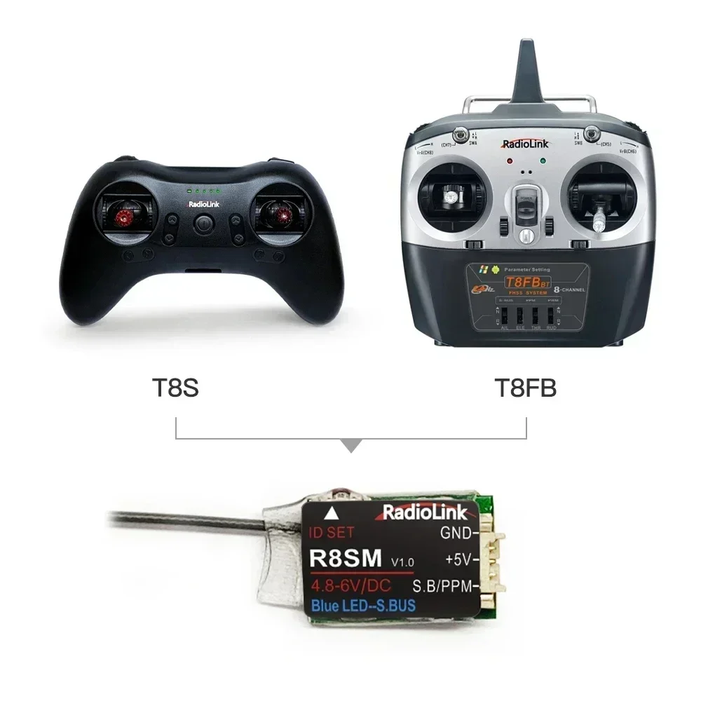 جهاز استقبال راديولينك R8SM صغ - مراجعة Receiver Sbus 8Ch وسعره