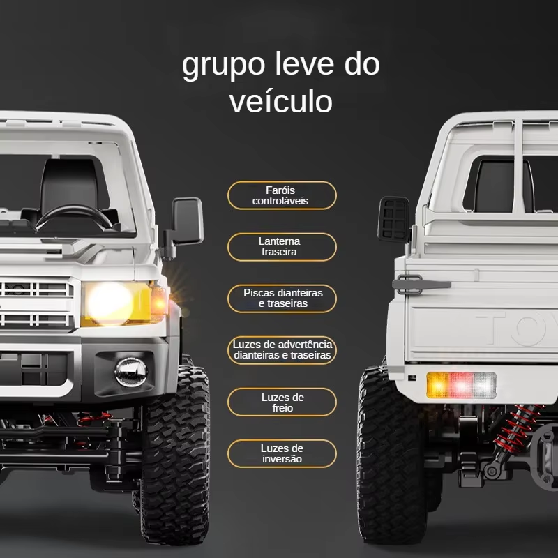 MN82 شاحنة بيك أب رباعية الدفع - مراجعة Rc Hobby Grade Truck وسعره