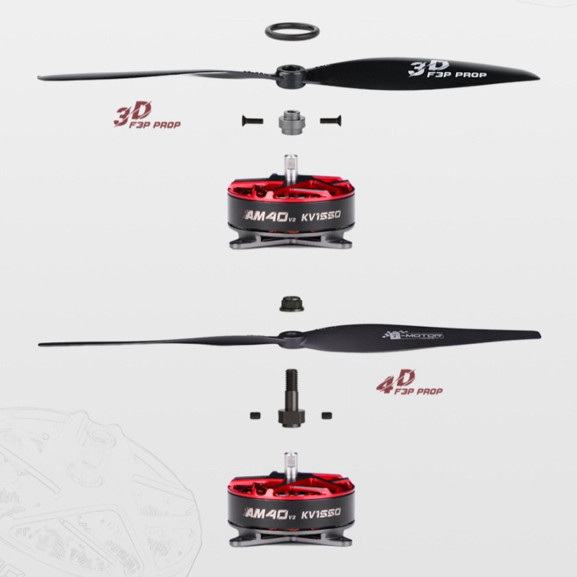 T-Hobby AM40 V2 3D/4D 2-3S است - مراجعة Rc Hobby Motor وسعره