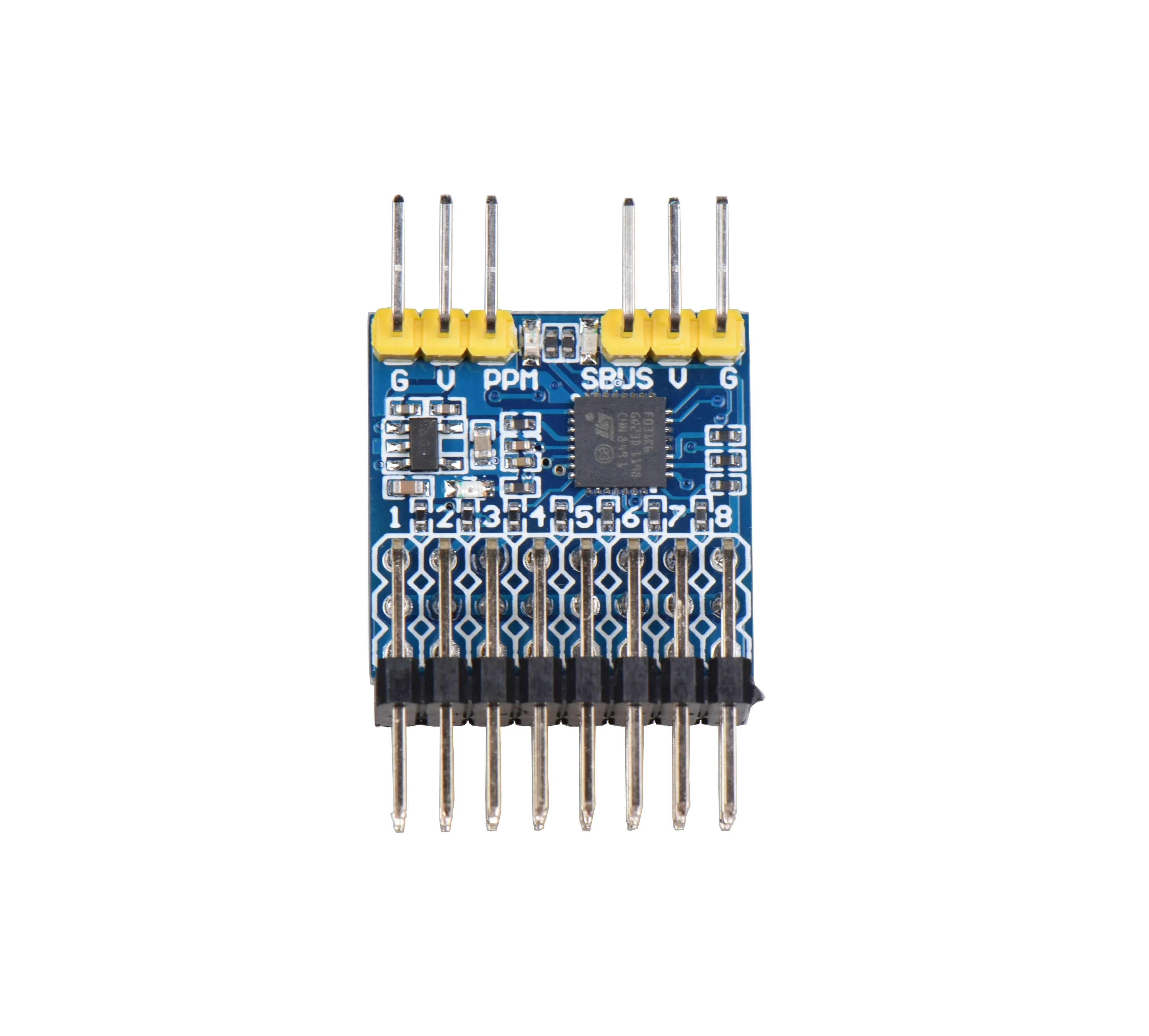 محول JHEMCU SPP-SBUS 8CH مقاس  - مراجعة Receiver Sbus 8Ch وسعره
