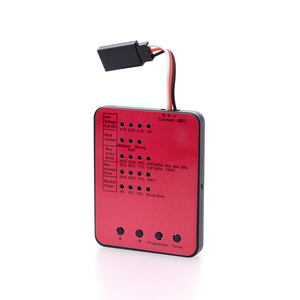 تجاوز هواية LED بطاقة البرمجة  - مراجعة Rc Hobby Motor وسعره