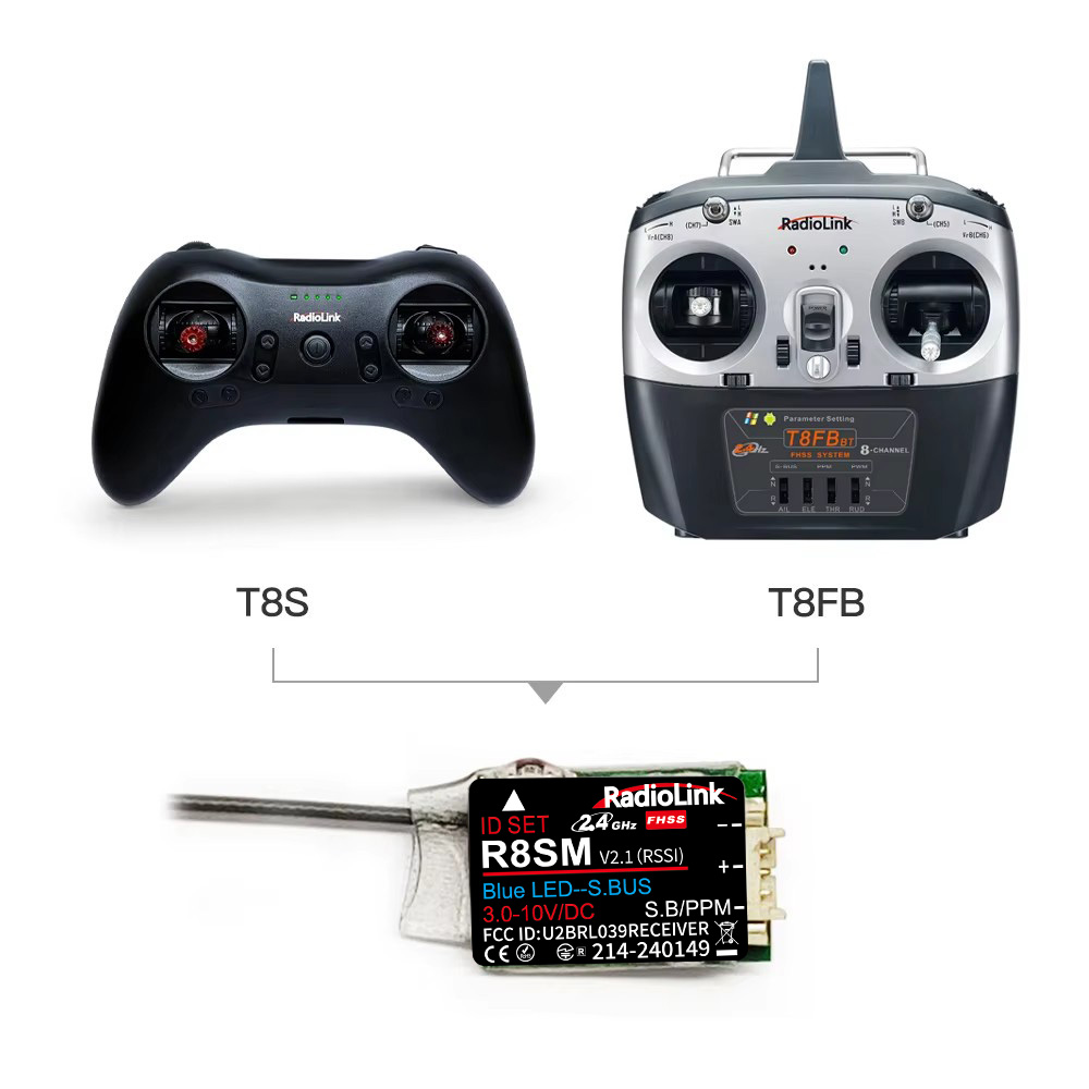 جهاز استقبال راديو لينك R8SM ص - مراجعة Receiver Sbus 8Ch وسعره