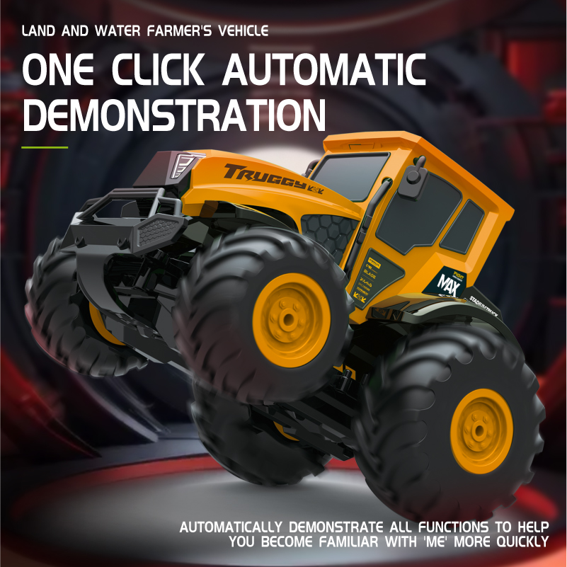 سيارة تحكم عن بعد برمائية بمقي - مراجعة Rc Hobby Grade Truck وسعره