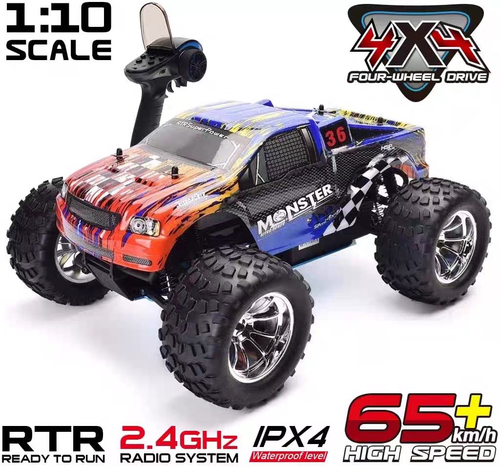 HSP مركبة يتم التحكم بها عن بُ - مراجعة Rc Hobby Grade Truck وسعره