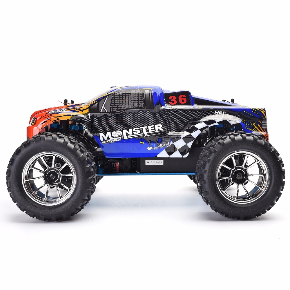 HSP مركبة يتم التحكم بها عن بُ - مراجعة Rc Hobby Grade Truck وسعره