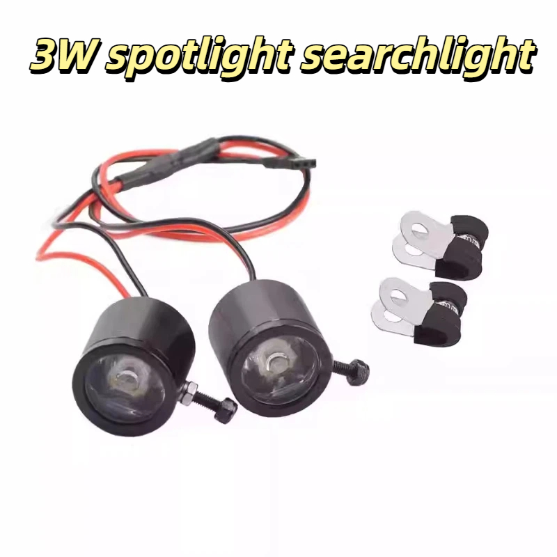 مصباح أمامي LED بقوة 3 واط للس - مراجعة Rc Hobby Grade Truck وسعره