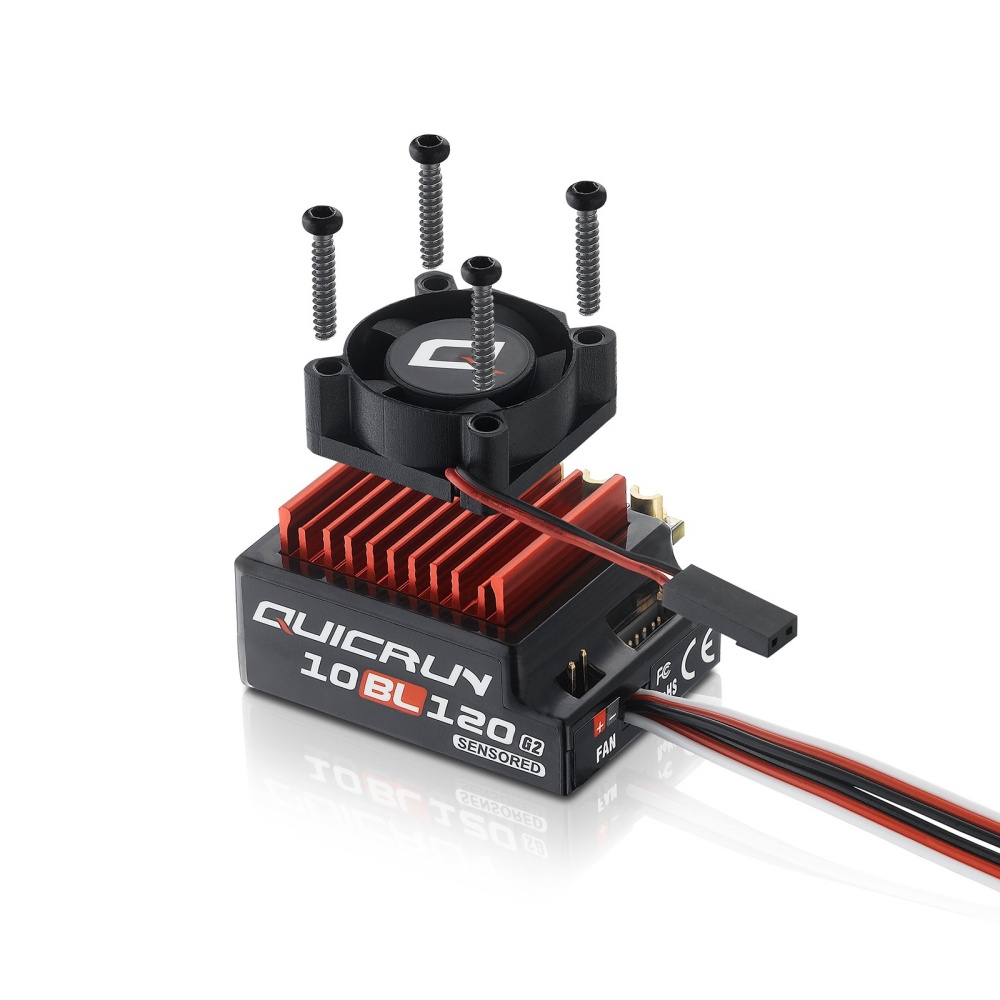 FATJAY Hobbywing QUICRUN-10BL- - مراجعة Rc Hobby Motor وسعره